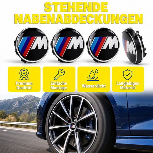 Für bmw radnabenkappe 68mm - radnabenkappe,