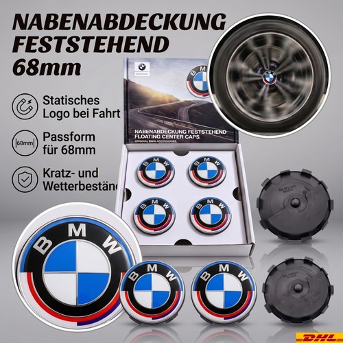 Bmw radnabenkappen dreht sich - bmw,