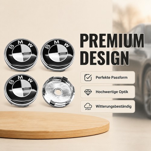 Nabenkappen 60mm für bmw - nabenkappen,