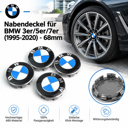 4stk felgenabdeckung 68mm - 4stk,